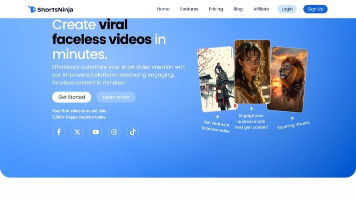 Faceless Video Generator
