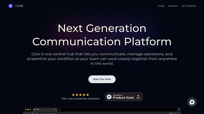 Core Employee Communication Platform