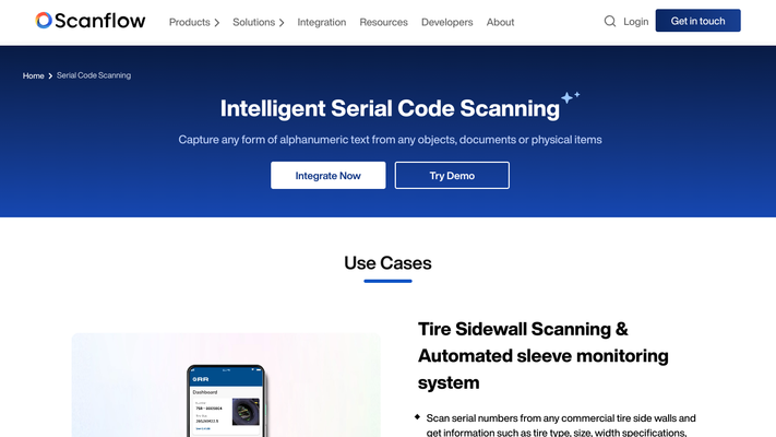 Scanflow - AI Scanner on Smart Devices for Data Capture and Workflow Automation