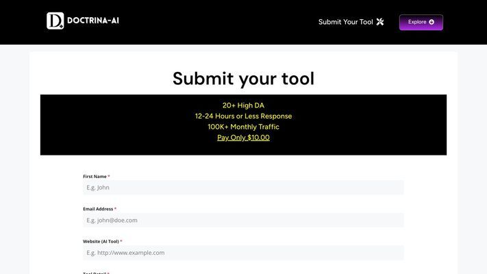 Doctrina AI – AI Tool Directory 2025