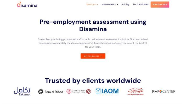 Revolutionize Your Hiring: AI-Driven Screening and Assessment Tool | Disamina AI