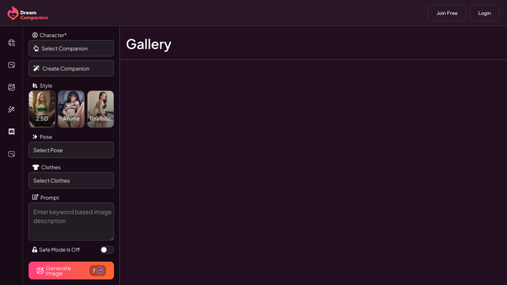 Unfiltered NSFW AI Chat – Interactive AI Characters & AI Companions