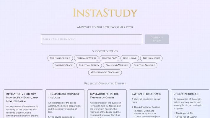 InstaStudy