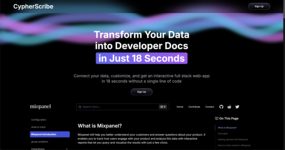 CypherScribe - Transform Data into Developer Docs Instantly