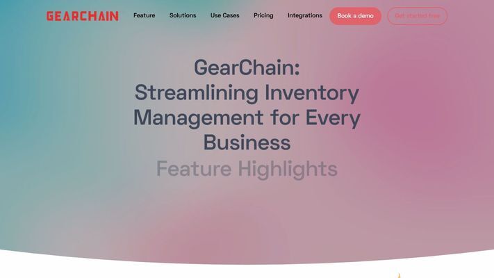GearChain | AI-Powered Real-Time Asset Tracking Synced with Spreadsheets