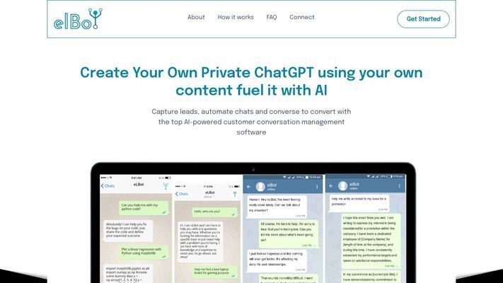 eLBot - Next Generation AI with natural language ability