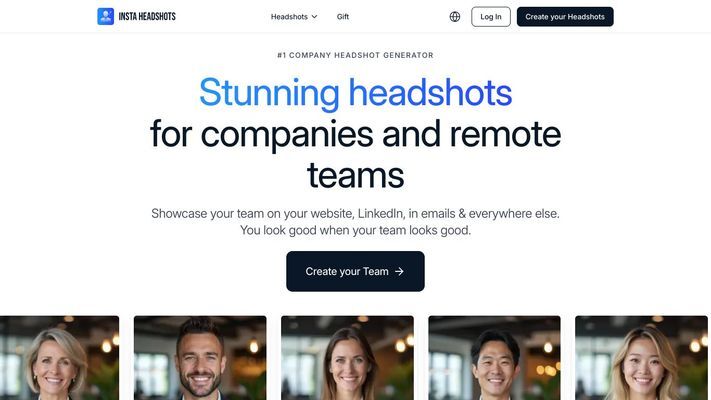 AI Headshot Generator | 100s of Stunning Headshots in 15 Mins