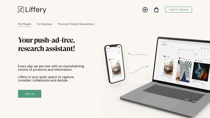 Liffery - Your quiet online space
