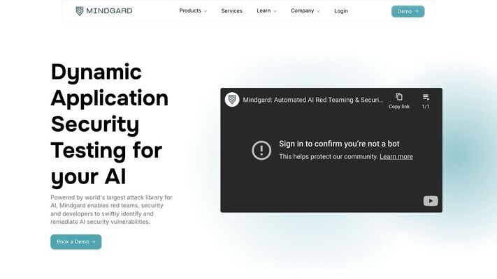 Mindgard - Automated AI Red Teaming & Security Testing