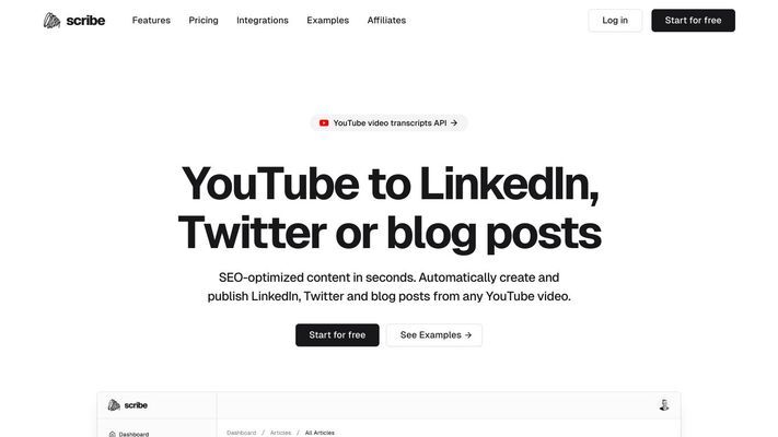 YouTube to LinkedIn