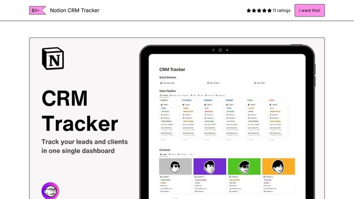 Notion CRM