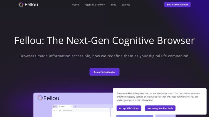 Fellou - The Next-Gen AI Browser