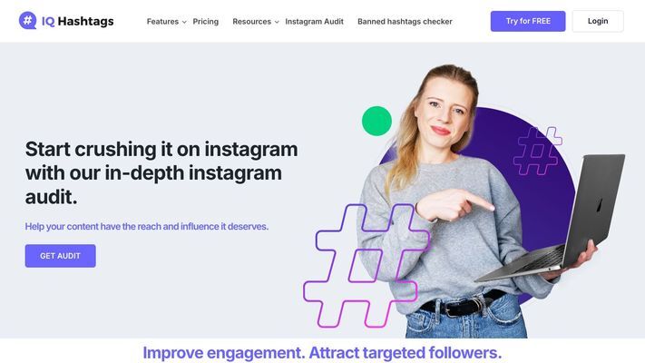 IQ Hashtags