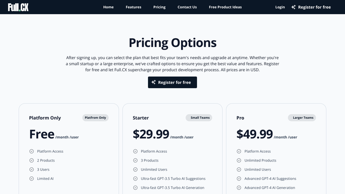 Full.CX Product Management Software - 10X Your Product TeamFull.CX
