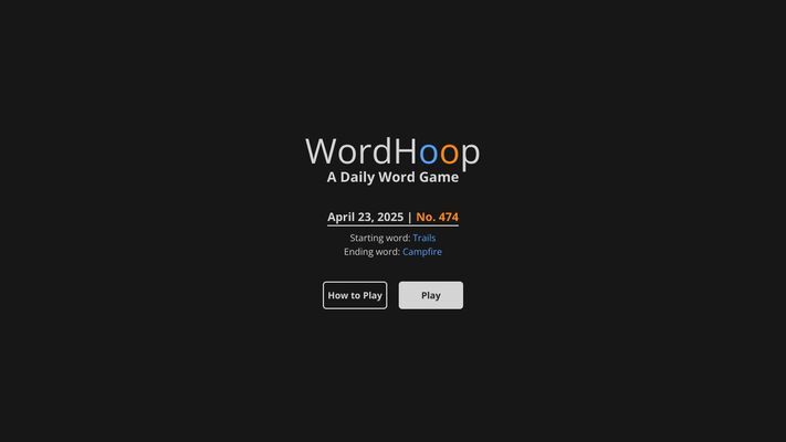 WordHoop Game