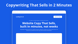 Landing Pro AI - Website Copy That Sells