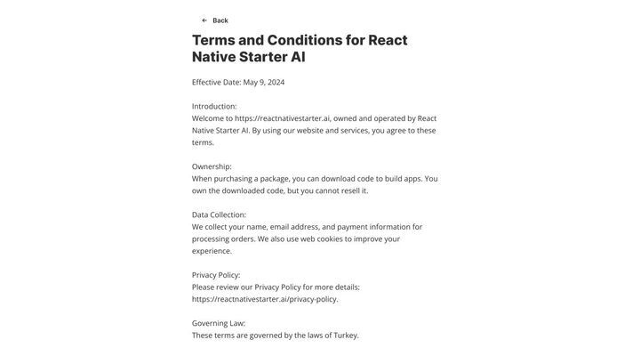 React Native Starter