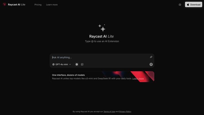 Raycast AI