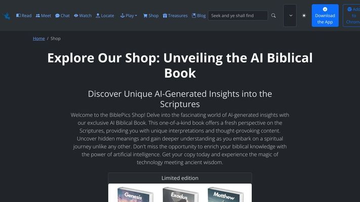 AI meets faith in stunning Bible art | BiblePics