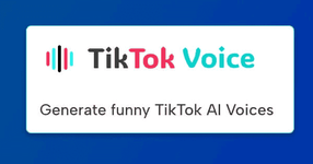 TikTok Voice Generator: Generate funny TikTok AI Voices