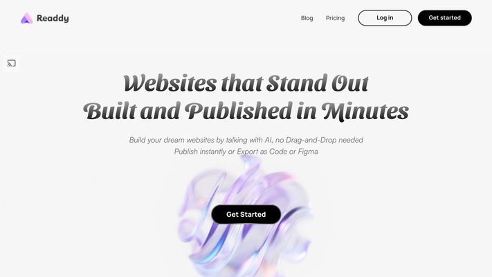 Readdy: Build websites that stand out | AI Website Builder