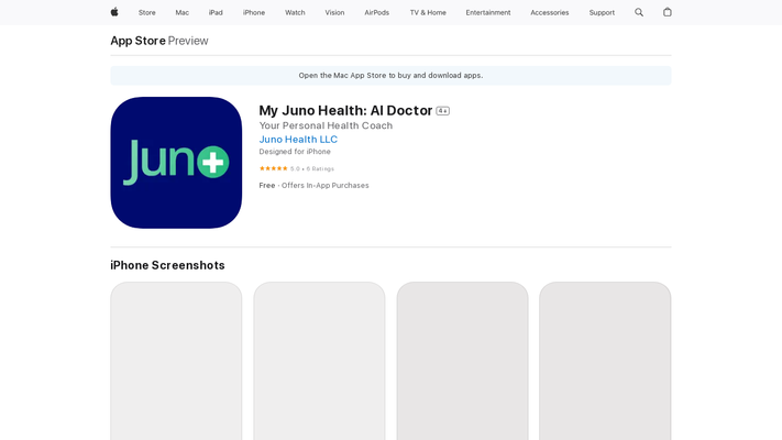 My Juno Health: AI Doctor