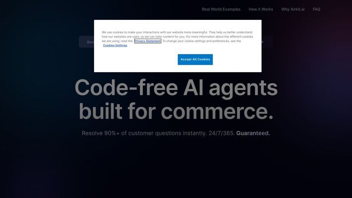 Airkit.ai eCommerce