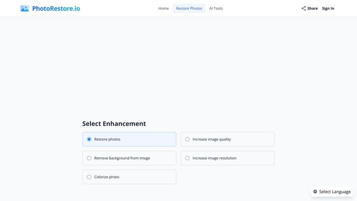AI Photo Restoration & Album Management - All-in-One Photo Platform