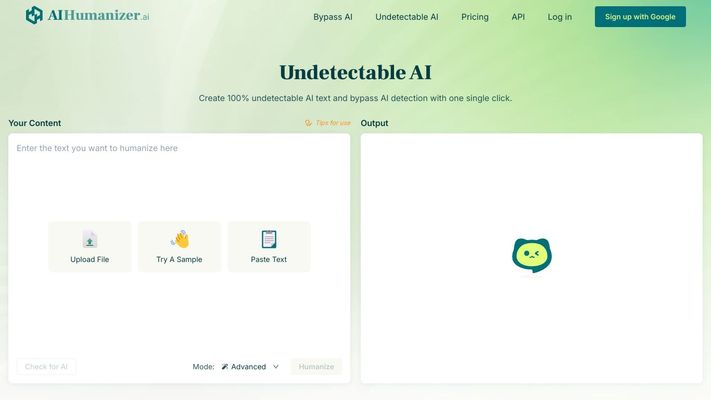 AI Humanizer - Humanize AI - Free & No-Signup Required