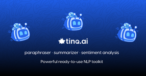 Tinq.ai | Ready-to-use NLP API Toolkit - NLP as a Service