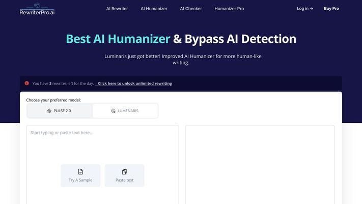 AI Rewriter - Instantly Transform Your Writing for Free