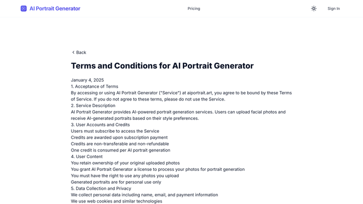 Free AI Portrait Generator Online | AI Portrait Generator