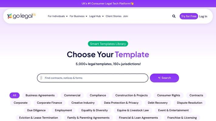Home - Go Legal Ai