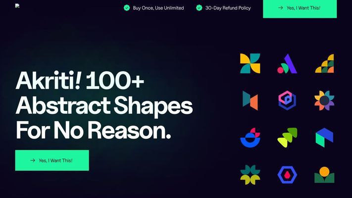 100+ Abstract Vector Shapes (SVG)
