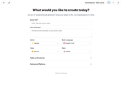 AI Book Generator – Write Books with AI
