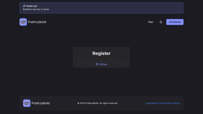 PubliclyBuild