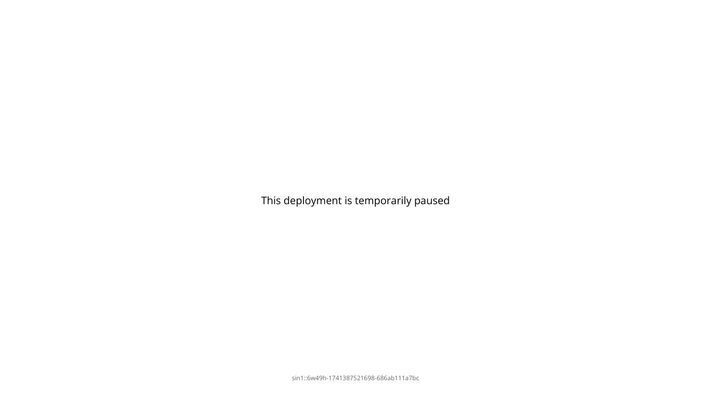 Deployment Paused