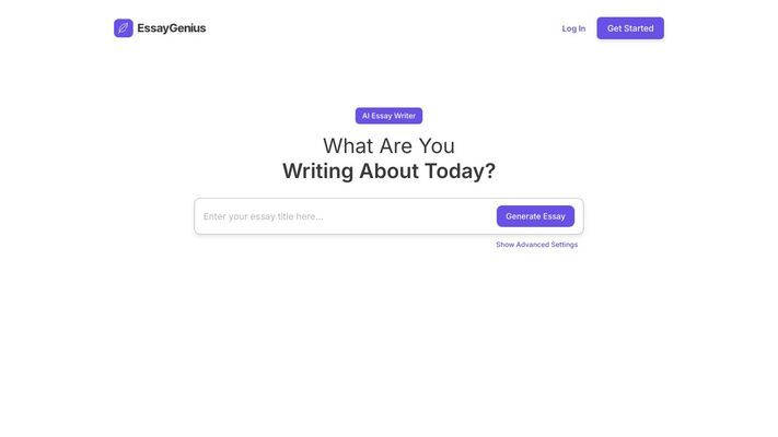 AI Essay Writer | Free Essay Writer