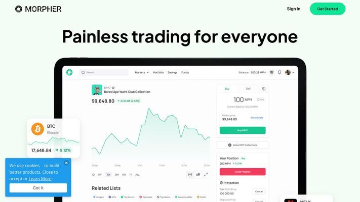 Become a super trader with Morpher AI