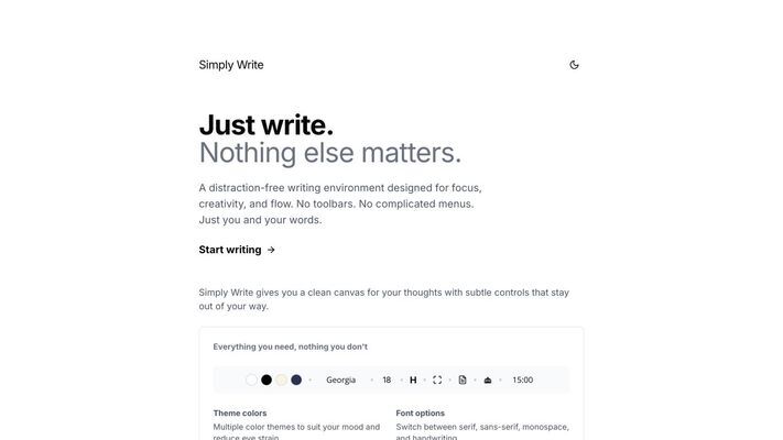 Simply Write
