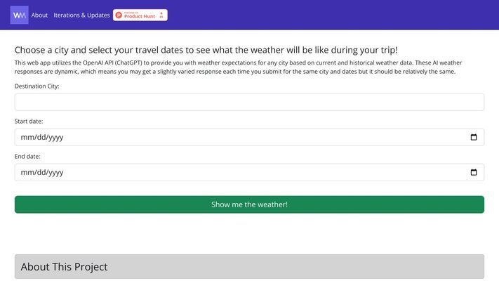 AI Weather Forecasts