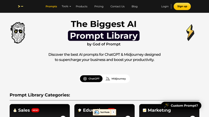 200+ ChatGPT Mega-Prompts for Marketing - God of Prompt