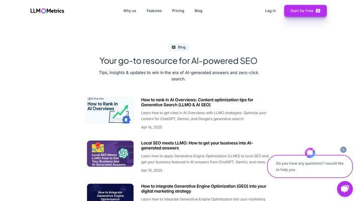 LLMO Metrics
