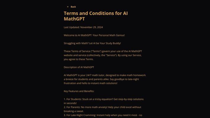 AI MathGPT