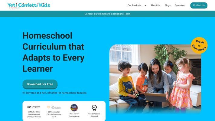 For Schools - Yeti Confetti Kids by Lirvana Labs