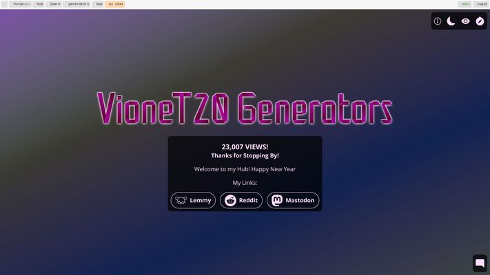 Create a Random Generator