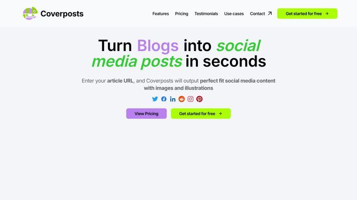 Coverposts