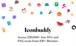 Iconbuddy - Search Engine for Open Source SVG Icons