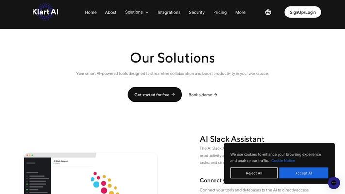 Klart AI: AI Assistant & Enterprise Search