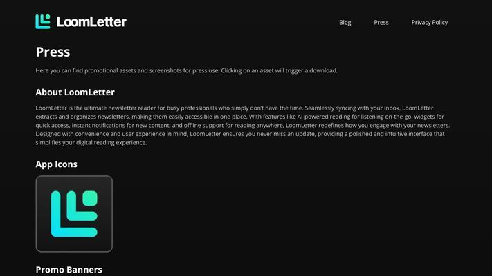 Newsletter Reader